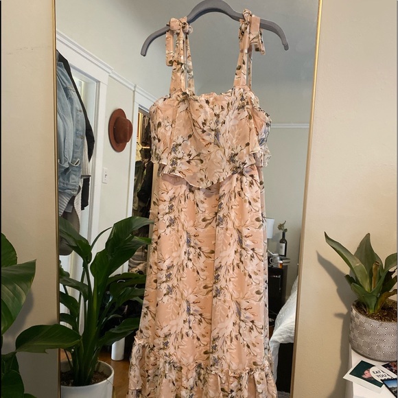 Billy J Dress - PENNIE DRESS - BLUSH FLORAL - Picture 3 of 4